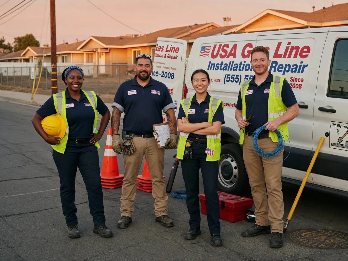 Gas Line Installation company in Lampe, MO
